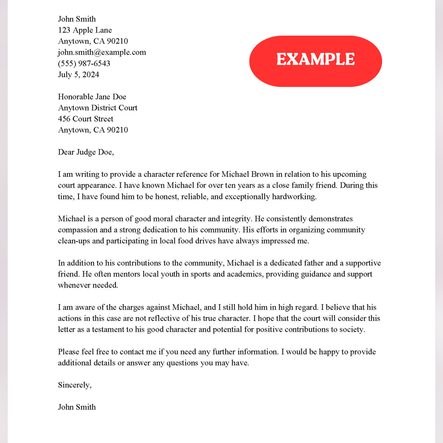 Court Reference (Word and Google Docs)
