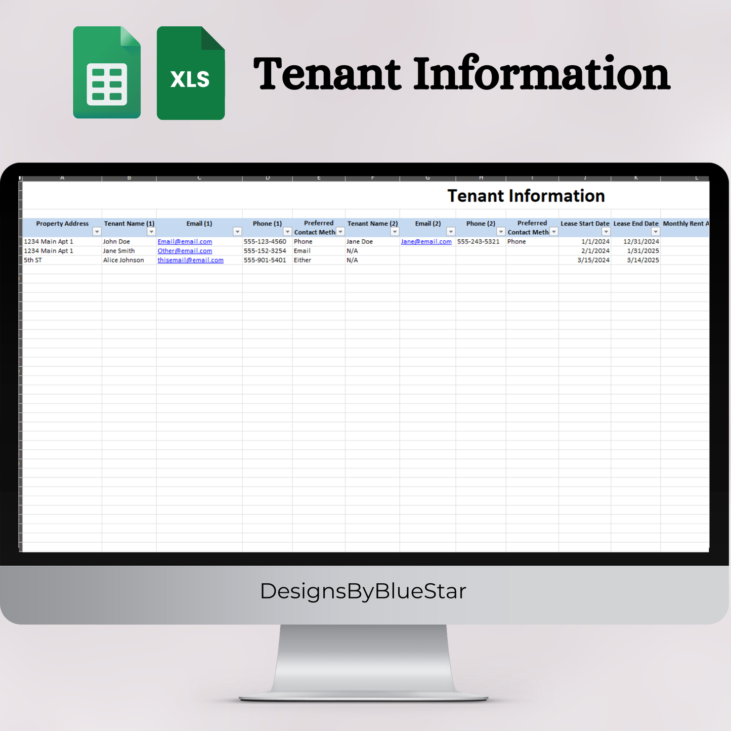 Tenant Detail Log