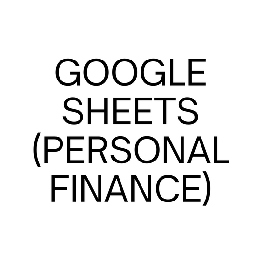 Personal Financial Statement Template Net Worth & Budget Tracker (Go