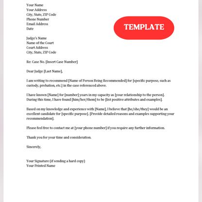 Court Reference (Word and Google Docs)