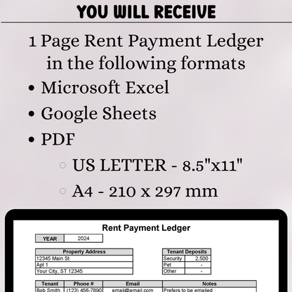 Rent Payment Tracker