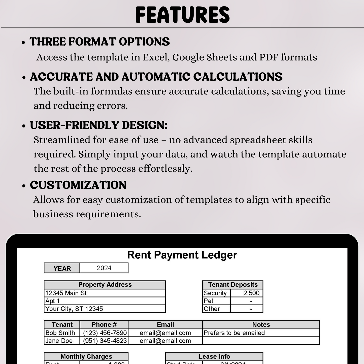 Rent Payment Tracker
